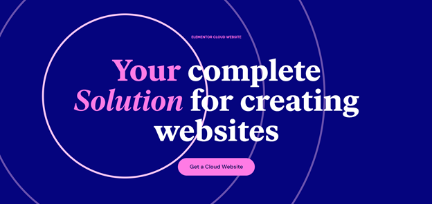Elementor Cloud Website